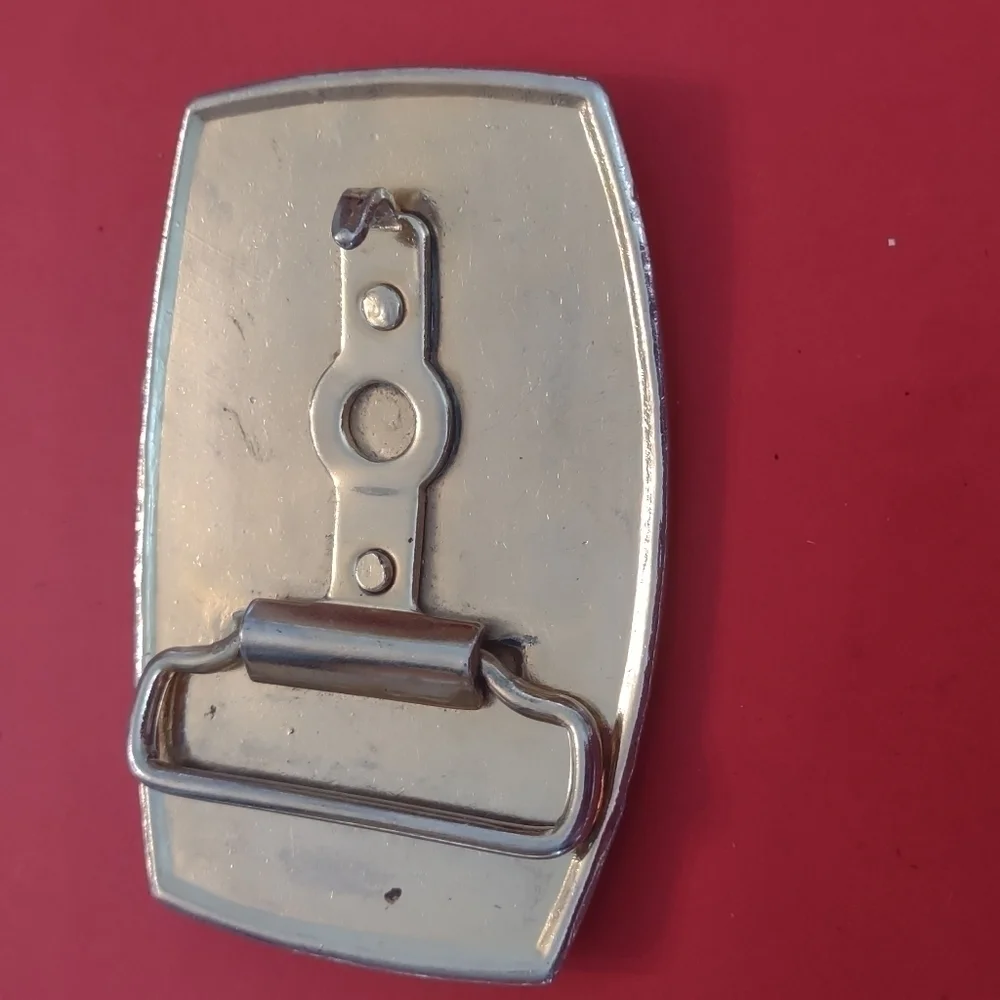 Wells Fargo and company stagecoach wagon western men's belt buckle